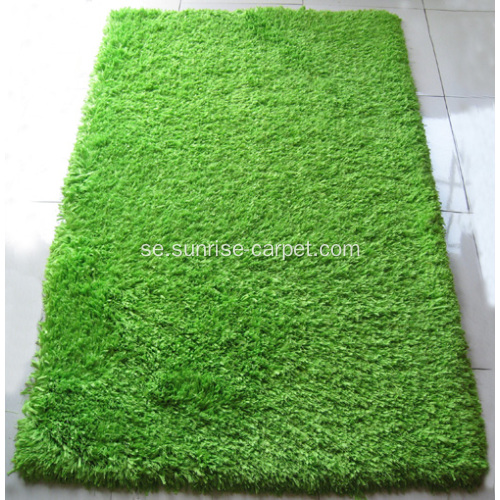 Polyester Stripe Shaggy Carpet Rug